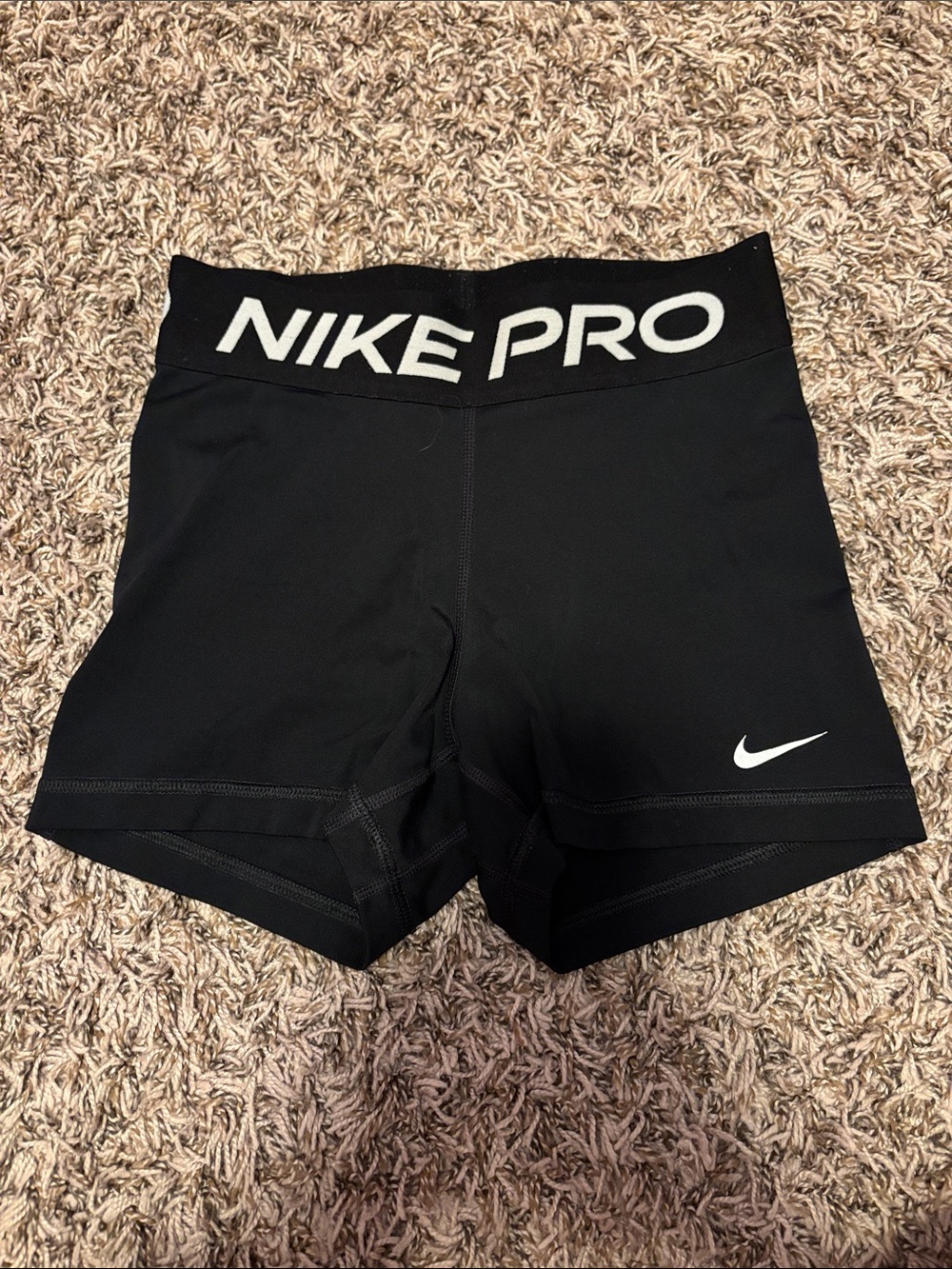 Nike Women's Black Compression Shorts